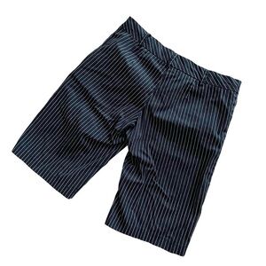 Low Rise Pinstripe Shorts
